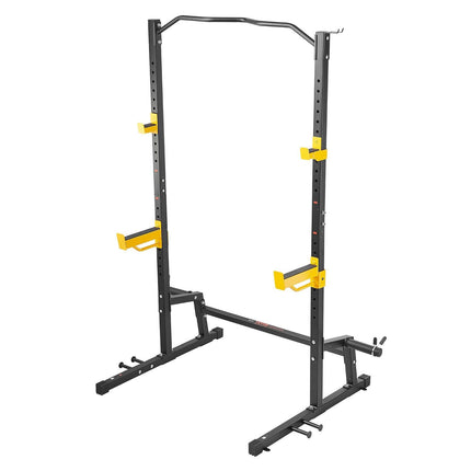 Squat Stand Power Rack Adjustable Heavy Duty Barbell Weight Stand Home Gym.