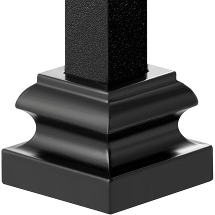 50 PCS Aluminum Alloy Baluster Flat Shoes Wrought Spindles for Staircase.