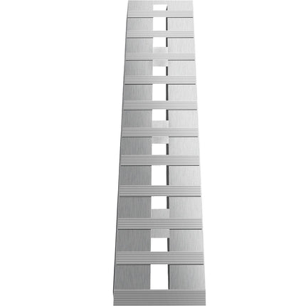 VEVOR 60' X 12' X 2.5'Aluminum Trailer Ramps 6000LBS Total Beavertail Hook End 1 Pair 2 Ramps.
