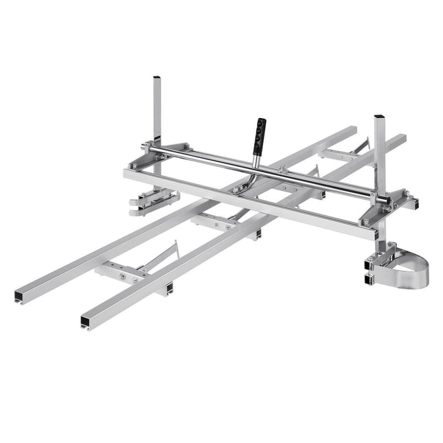 Chainsaw Mill 14"-36" Guide Bar and 9 ft Aluminum Rail Mill Guide System.