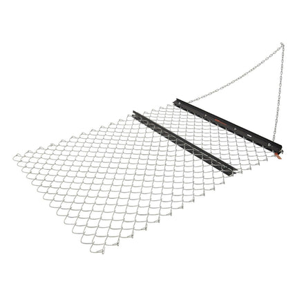 Drag Harrow 4 x 5 ft Chain Harrow Lawn Rake ATV UTV Tractor Attachments.