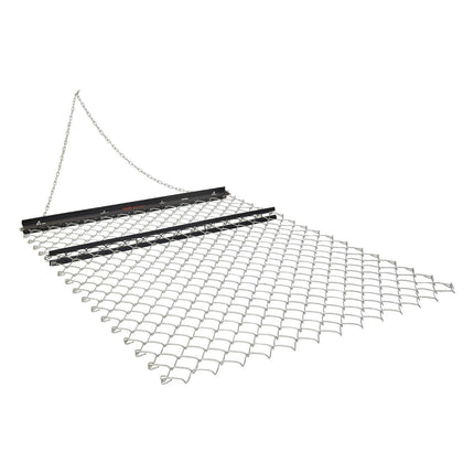 Drag Harrow 4 x 5 ft Chain Harrow Lawn Rake ATV UTV Tractor Attachments.