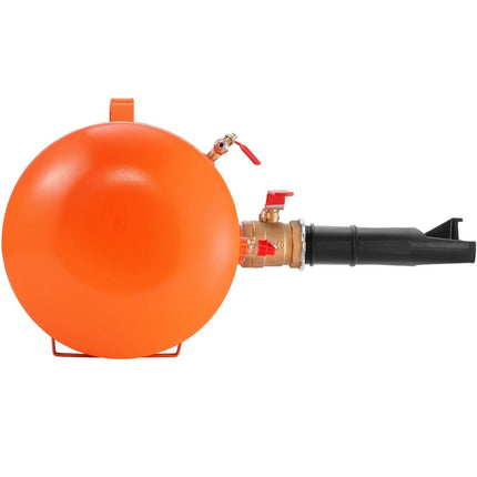 Tire Bead Seater, 5 Gal/19L Air Tire Bead Blaster with Pressure Gauge & Handle, 145 PSI Seating Tool Inflator Tank, 85-116 PSI Operating Pressure for Car Truck ATV.