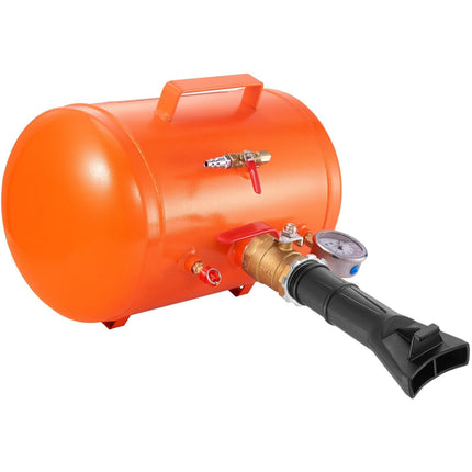 Tire Bead Seater, 5 Gal/19L Air Tire Bead Blaster with Pressure Gauge & Handle, 145 PSI Seating Tool Inflator Tank, 85-116 PSI Operating Pressure for Car Truck ATV.