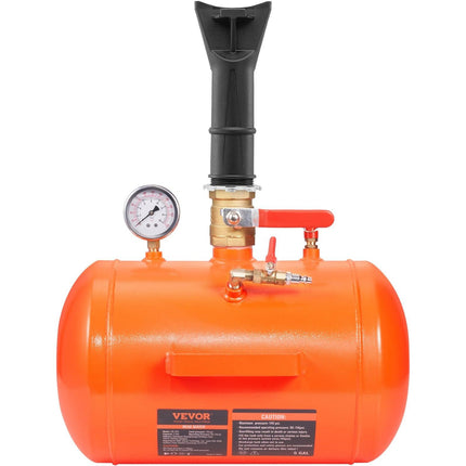 Tire Bead Seater, 5 Gal/19L Air Tire Bead Blaster with Pressure Gauge & Handle, 145 PSI Seating Tool Inflator Tank, 85-116 PSI Operating Pressure for Car Truck ATV.