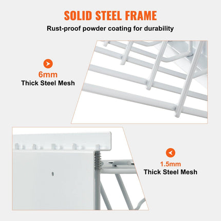 Wall Mount Blueprint Storage Rack Blueprint Holder with 12 Pivot Brackets.