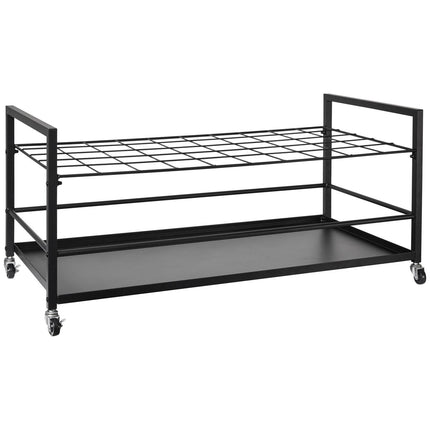 Blueprint Storage Rack 50 Slots Mobile Roll File Holder for Architectural.