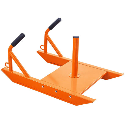 Weight Power Pull Push Sled Fitness Strength Speed Training Sled Orange.