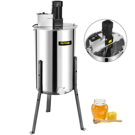 Brand New Large Two 2 Frame Stainless Steel Electric Honey Extractor.