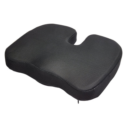 Seat Cushion, Memory Foam Seat Chair Cushion for Pressure Relief, Soft & Breathable Wheelchair Seat Pad with Removable Cover for Travel, Office, Car, Airplane - Lightweight and Portable.