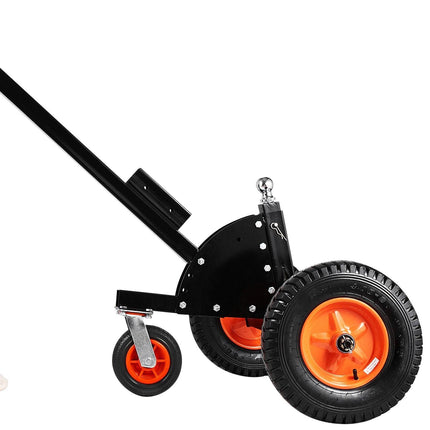 Trailer Dolly, 1500lbs Tongue Weight Capacity, 2 in 1 Trailer Mover with 2 in Ball, 16 in Pneumatic Tires and Universal Wheel, Portable Tow Dolly for Moving Car RV Trailer.