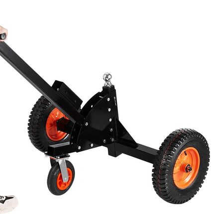 Trailer Dolly, 1500lbs Tongue Weight Capacity, 2 in 1 Trailer Mover with 2 in Ball, 16 in Pneumatic Tires and Universal Wheel, Portable Tow Dolly for Moving Car RV Trailer.