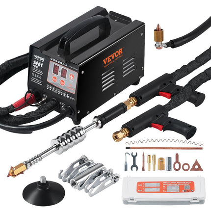 Spot Welder Dent Puller 3KW Stud Welder Dent Repair Kit with 2 Welding Gun.