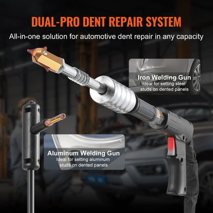 Dual Pro Stud Welder Professional 5KW Welder for Steel & Aluminum Panels.