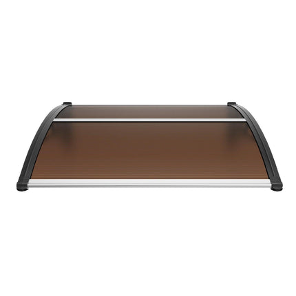 Window Door Awning Canopy 40" x 40", UPF 50+ Polycarbonate Entry Door Outdoor Window Awning Exterior, Front Door Overhang Awning for Sun Shutter, UV, Rain, Snow Protection, Hollow Sheet.