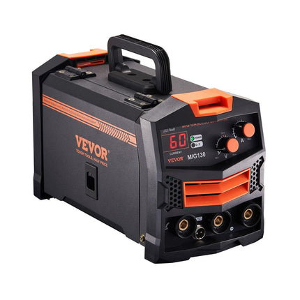 MIG Welder 130Amp Gasless Flux Core Mig Welding Machine with IGBT Inverter.