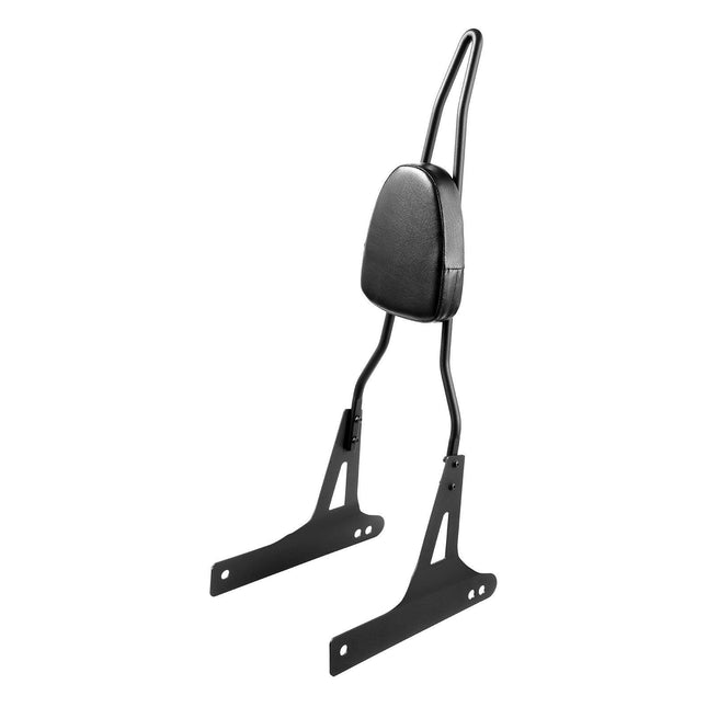 Motorcycle Backrest Sissy Bar, Compatible With Harley-Davidson Dyna Street Glide Road Glide Road King, 730mm Height Detachable Passenger Backrest, For Motorcycles, Black.