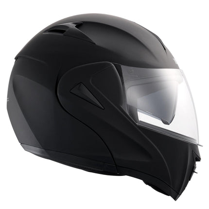 Unmasked Motorcycle Helmet Motocross Helmet with Bluetooth Communication.