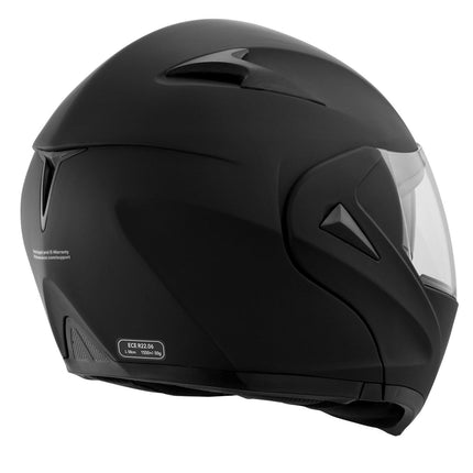 Unmasked Motorcycle Helmet Motocross Helmet with Bluetooth Communication.