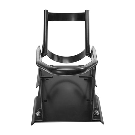 Motorcycle Wheel Chock, 816.5 kg Capacity Wheel Cradle Holder, Heavy-duty Steel Motorcycle Front Wheel Stand with 3 Adjustable Holes, For 381-533.4 mm Off-Road Motorcycles, Standard Motorcycles.