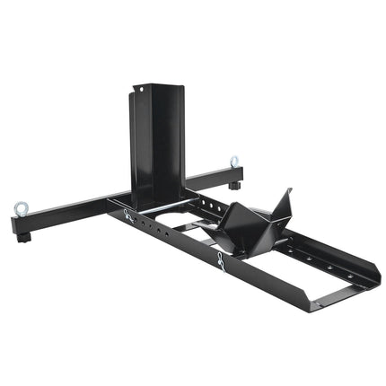 Motorcycle Wheel Chock Upright, 816.5 kg Capacity, Heavy-duty Steel Motorcycle Front Wheel Stand with 6 Adjustable Holes, For 381-558.8 mm Off-Road Motorcycles, Standard Motorcycles.
