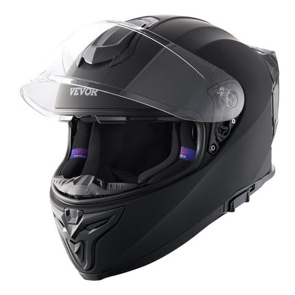 Full Face Motorcycle Helmet Motocross Helmet with Bluetooth Slot.