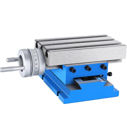 Milling Machine Cross Slide Worktable 4''x7.3'' 2 Axis Compound Precision.