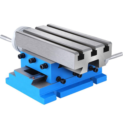 Milling Machine Cross Slide Worktable 4''x7.3'' 2 Axis Compound Precision.