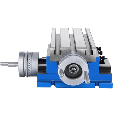 Milling Machine Cross Slide Worktable 4''x7.3'' 2 Axis Compound Precision.