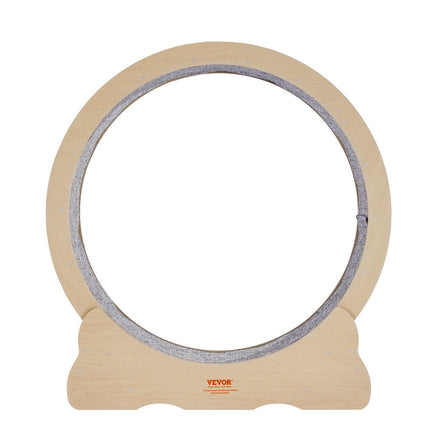 Cat Exercise Wheel, Large Cat Treadmill Wheel for Indoor Cats, 35.8 inch Cat Running Wheel with Detachable Carpet and Cat Teaser for Running/Walking/Training, Suitable for Most Cats.