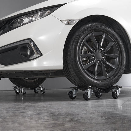 Car Dolly Wheel Tire Dolly 2 PCS Heavy Duty Skate Auto Repair Dolly 3000LB.