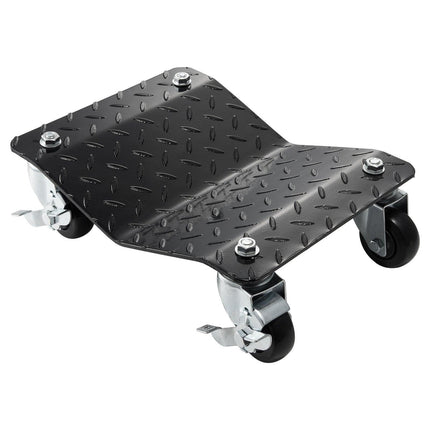 Car Dolly Wheel Tire Dolly 2 PCS Heavy Duty Skate Auto Repair Dolly 3000LB.