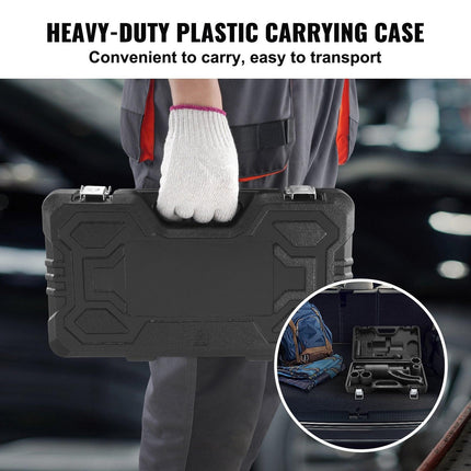 Torque Multiplier, Heavy Duty Torque Multiplier Wrench Set, 1 Inch Drive Lug Nut Wrench Torque Multiplier, 1:58 4800N.m Lug Nut Remover, with 4 Sockets and Storage Case for Truck Trailer RV.