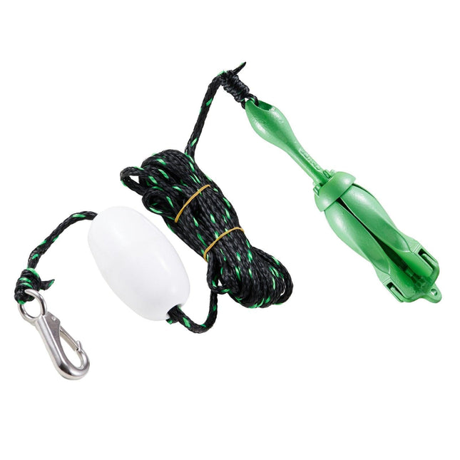 Kayak Anchor Kit, 3.5 lb Paddle Board Anchor Kit with 26.2 ft/8 m Rope and Buoy, Folding Small Boat Anchor with Storage Bag and Snap Hook, Kayak Accessories for Kayaks, Small Boats, Canoes.