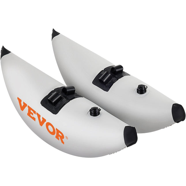 Kayak Outrigger Stabilizer Inflatable Outrigger Float 2PCS PVC w/ Arms Rod.