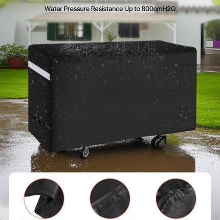 66 inch Grill Cover Heavy Duty BBQ Gas Grill Cover Outdoor Waterproof.