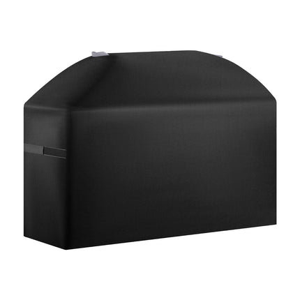 Grill Cover, 63 inch BBQ Covers for Outdoor Grills, Waterproof, Fade Resistant, Weather Resistant Heavy Duty 600D Polyester, Easy On/Off, with Hook-and-Loop Straps, Black.