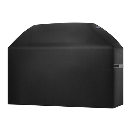 Grill Cover, 63 inch BBQ Covers for Outdoor Grills, Waterproof, Fade Resistant, Weather Resistant Heavy Duty 600D Polyester, Easy On/Off, with Hook-and-Loop Straps, Black.