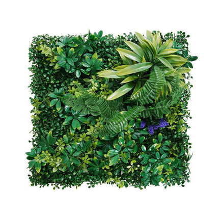 Artificial Grass Wall Panels, 12 PCS 20 x 20 inch, 3D Combination Greenery Boxwood Panel for Indoor Outdoor Green Decor & Ivy Fence Covering, Privacy Backdrop Wall Hedge Screen for Garden.