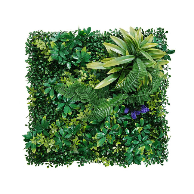 Artificial Grass Wall Panels, 12 PCS 20 x 20 inch, 3D Combination Greenery Boxwood Panel for Indoor Outdoor Green Decor & Ivy Fence Covering, Privacy Backdrop Wall Hedge Screen for Garden.