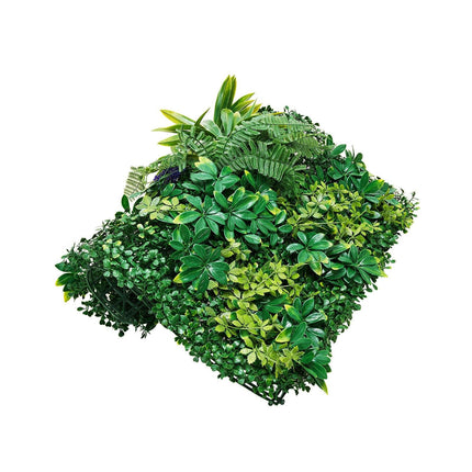 Artificial Grass Wall Panels, 12 PCS 20 x 20 inch, 3D Combination Greenery Boxwood Panel for Indoor Outdoor Green Decor & Ivy Fence Covering, Privacy Backdrop Wall Hedge Screen for Garden.