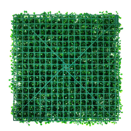 12PCS 10x10 inch Artificial Boxwood Panels, Boxwood Hedge Wall Mat,Artificial Grass Backdrop Wall, Privacy Hedge Screen UV Protected for Outdoor Indoor Garden Fence Backyard.