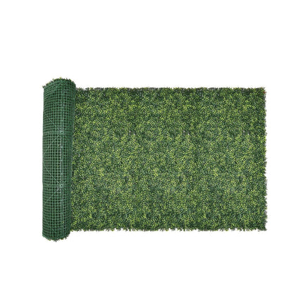 Artificial Grass Wall Panels, 40 x 120 inch, Milan Grass Greenery Boxwood Panel for Indoor Outdoor Green Decor & Ivy Fence Covering, Privacy Backdrop Wall Hedge Screen for Garden.
