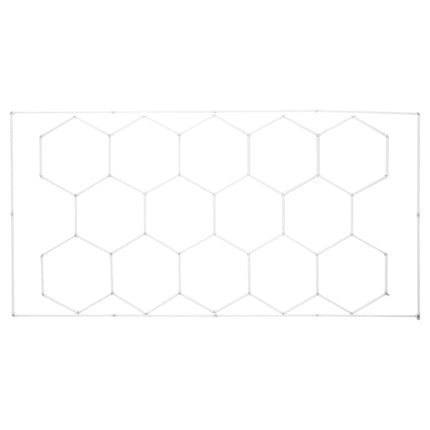 Hexagon Garage Lights 86400LM 5 Grid Honeycomb LED Shop Ceiling Light.
