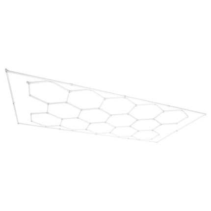 Hexagon Garage Lights 86400LM 5 Grid Honeycomb LED Shop Ceiling Light.
