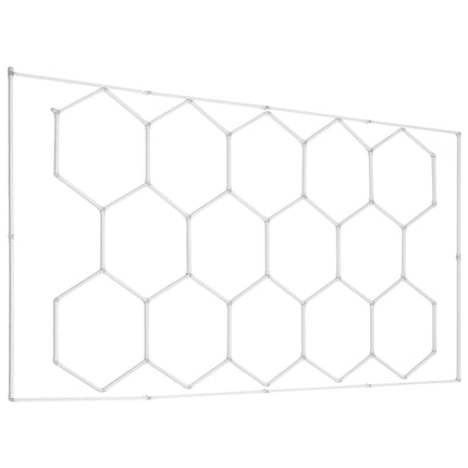 Hexagon Garage Lights 86400LM 5 Grid Honeycomb LED Shop Ceiling Light.