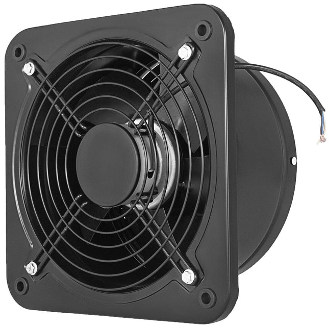Industrial Ventilation Extractor Metal Axial Exhaust Commercial 12 inch Air Blower Fan 250MM opening exhaust fan 2800 RPM Low Noise Stable Running.