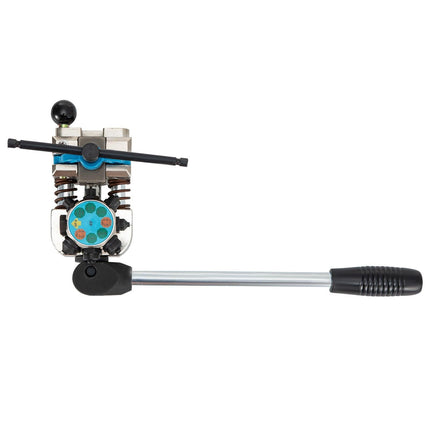 Brake Line Flaring Tool, 45 Degree Single, Double, and Bubble Flares for 3/16", 1/4", 5/16" and 3/8" Tube Size, Suitable for Soft Metal of Copper Lines.