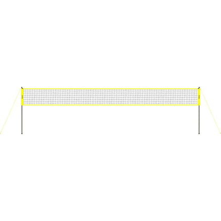 Outdoor Portable Volleyball Net System, Adjustable Height Steel Poles, Professional Volleyball Set with PVC Volleyball, Pump, Carrying Bag, Heavy Duty Volleyball Net for Backyard, Beach, Lawn.