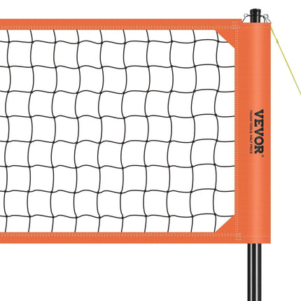 Outdoor Portable Volleyball Net System, Adjustable Height Aluminum Poles, Professional Volleyball Set with PVC Volleyball, Pump, Carrying Bag, Heavy Duty Volleyball Net for Backyard, Beach, Lawn.